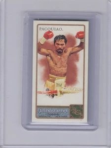 2011 Manny Pacquiao Topps Allen & Ginter MINI AG BACK ROOKIE CARD #262 - Boxing - Picture 1 of 2