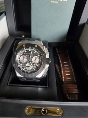 Audemars Piguet Royal Oak Offshore Black Stainless Steel Rubber 43mm 26420SO - Image 1 of 3