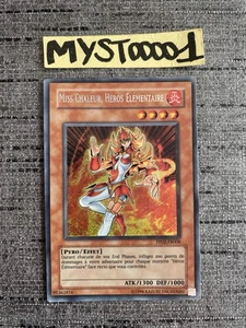 Carte Yu-gi-oh! Miss Chaleur Héros Élémentaire PP02-FR008 Secret Rare Français - Picture 1 of 22