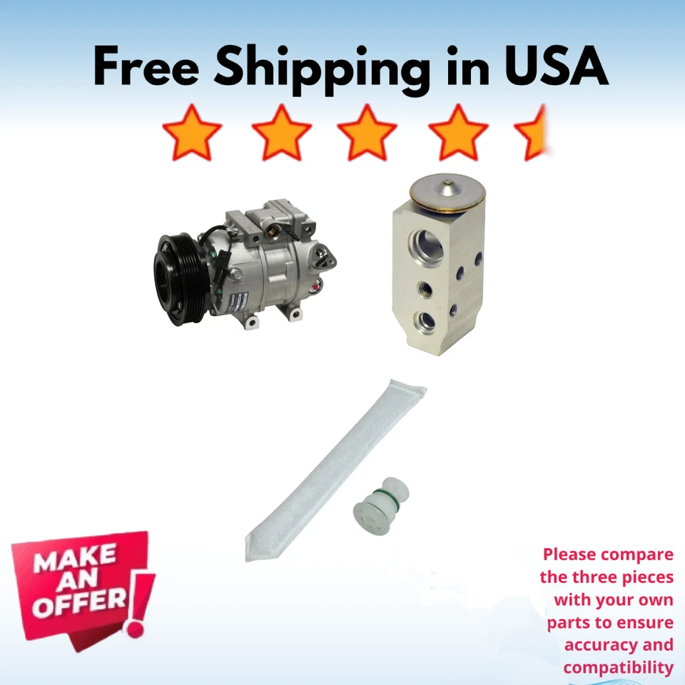 Kit Compresor A/C Fit Kia Optima 2009-2010 Foto 1 de 1