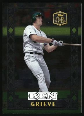 1998 Topps Stars 'n Steel - Ben Grieve #2 - Image 1 of 2