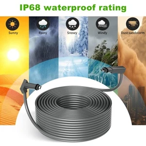 Rectangular Satellite Replacement Cable IP68 Waterproof 1200Mpbs Extension Et FY - Afbeelding 1 van 31