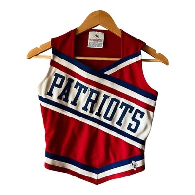 Cheerleader & Danz Team New England Patriots Top YOUTH Size LY/17 USA Costume - Image 1 of 4