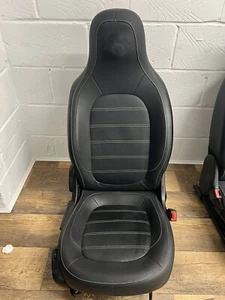 2015 SMART FORFOUR 453 MK2 5DRS HATCH FRONT RIGHT SIDE LEATHER SEAT - Picture 1 of 11