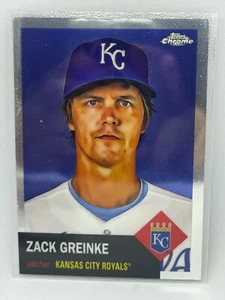 Zack Greinke 2022 Topps Chrome Platinum Anniversary Baseball # 388 - Picture 1 of 2