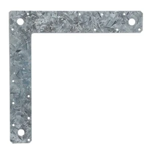 Simpson Strong-Tie 1212L l L-Strap Tie, 14 ga Gauge, Steel, Galvanized/Zinc - Picture 1 of 3
