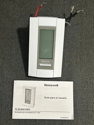 Honeywell TL8230A1003 Programmable Line Voltage Thermostat, DPDT - Image 1 of 4