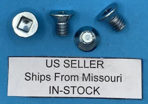 (QTY 4) Starter Pole Shoe Screws for Early Ford 4.5" and 4" SQUARE Socket Head - Picture 1 of 9
