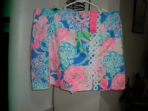NEW WITH TAGS Lilly Pulitzer Tawney Skort NWT 16 Multi Peony For Your Thoughts - Picture 1 of 4