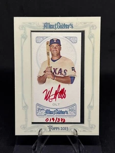 Mike Olt 2013 Topps Allen & Ginter's On-Card tinta roja automática/373 #AGA-MO Rangers - Imagen 1 de 2