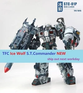 TFC Toys STC-01P Ice Wolf Nuclear Missile Launch Vehicle Optimus Commander Prime - Picture 1 of 8