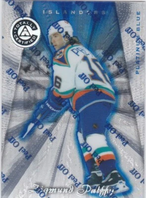 1997-98 Totally Certified Platinum Blue #94 Zigmund Palffy /3099 Free Shipping! - Image 1 of 2
