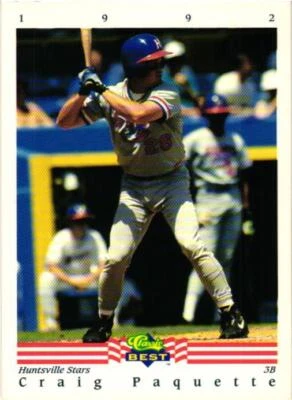 1992 Classic Best #138 Craig Paquette - Image 1 of 2