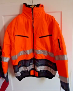 PREVENT Warnschutz-Pilotenjacke Weste 3in1 Größe XL 54 56 NEU mit Etikett - Bild 1 von 11