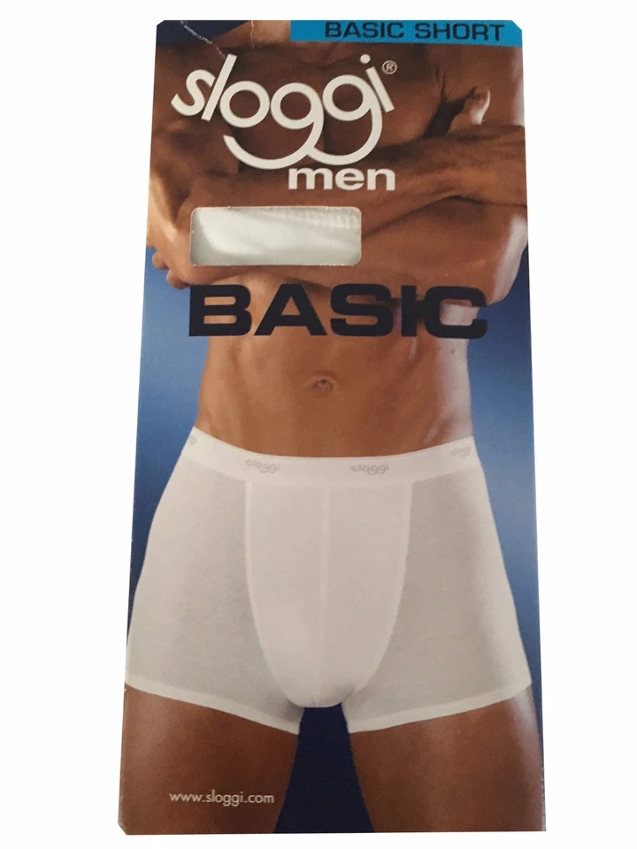 Pantalón Corto Básico SLOGGY Hombre Blanco 96% Algodón 4% Elastano Foto 1 de 3