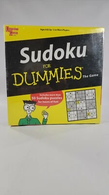 Sudoku for Dummies The Game by University Games Family Fun Board Game NEW! - Image 1 of 3
