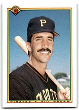 1990 Bowman Baseball Card Sid Bream Pittsburgh Pirates #175