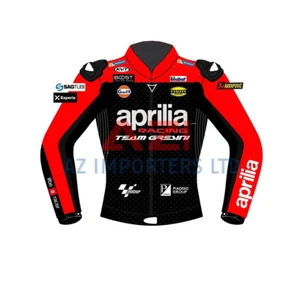 Aleix Espargaro Aprilia Motorradjacke 2020 Neu MotoGP Leder Racing Jacke  - Bild 1 von 4