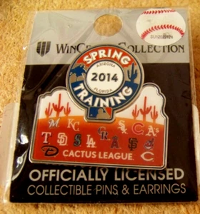 2014 Cactus League Spring Training pin 15 teams Dodgers Giants Cubs Rangers MLB - Picture 1 of 7