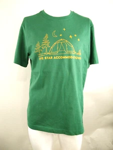 Life is Good Men Short Sleeve Crusher Tee Five Star Camp Green Medium 80706 - Picture 1 of 10