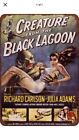 TIN SIGN "Creature Black Lagoon” Movie Vintage Rustic Scary Fright comic movie