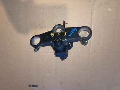 95-98 HONDA CBR600F3 FORKS UPPER TRIPLE TREE CLAMP 96 97 98 OEM - Image 1 of 2