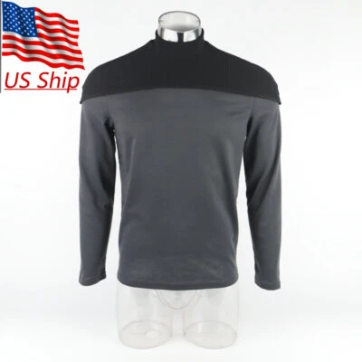 Camiseta interior The Next Generation Capitán Picard TNG Top Uniforme Disfraces Foto 1 de 4