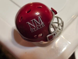 NEW MEXICO STATE AGGIES #2434 POCKET PRO FOOTBALL HELMET RIDDELL - Picture 1 of 4