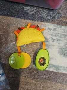Fisher Price Baby Toy Set Avocado Taco Teething Set Toy! New Out of Box - Picture 1 of 2
