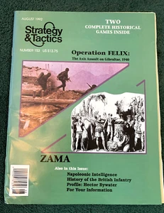 1992 SPI Strategy & Tactics Magazine Complete War Games Unpunched # 153 - Picture 1 of 2