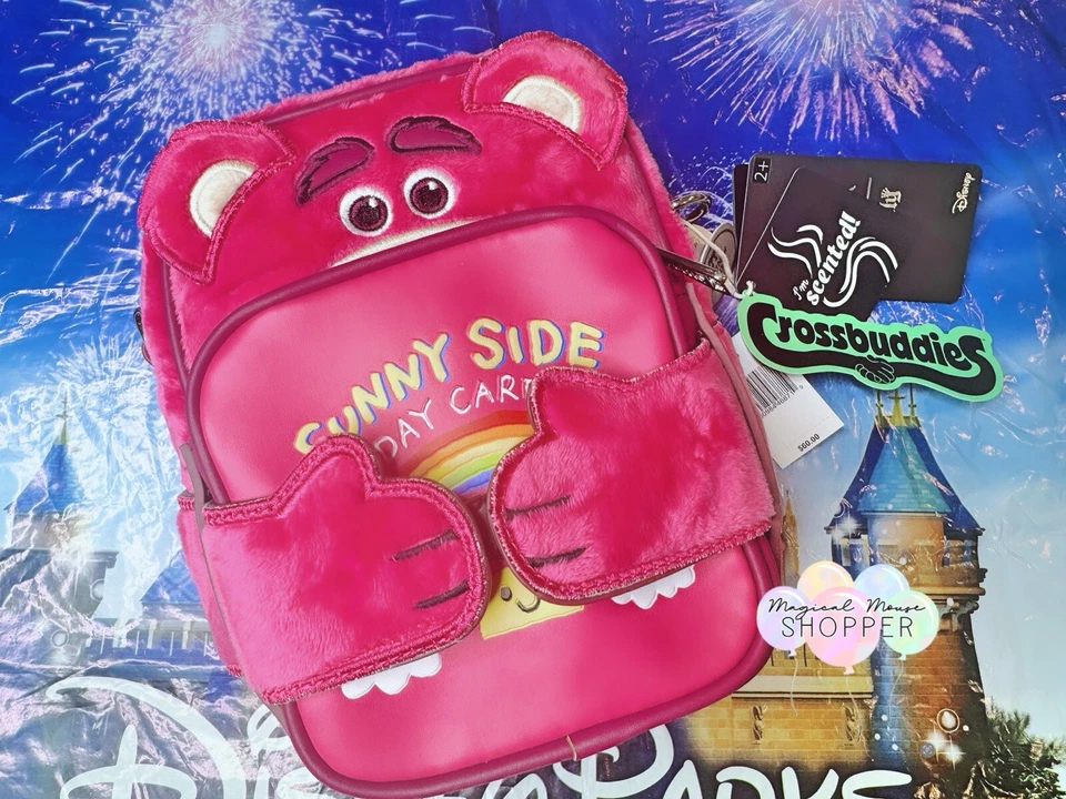 Loungefly Pixar Toy Story Lotso Plush Crossbuddy Bag