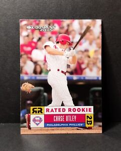 2005 Donruss Baseball #43 CHASE UTLEY Rated Rookie Philadelphia Phillies 