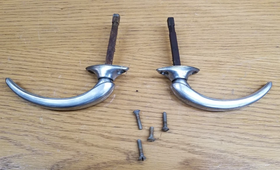 Manijas de puerta COE camioneta Ford 3/4 1 tonelada 40 41 1940 1941 Foto 1 de 4