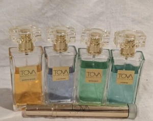 Tova Beverly Hills Anniversary Vtg 5 Pc. Gift Set Perfume Sandalwood Lavender - Picture 1 of 7