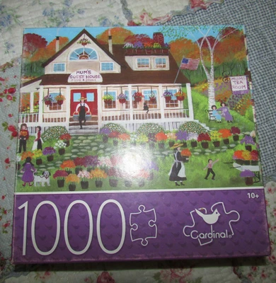 Quebra-cabeça Cardinal 1000 peças: casa de hóspedes da mãe grande 60x45 cm ÓTIMO PREÇO - Imagem 1 de 4