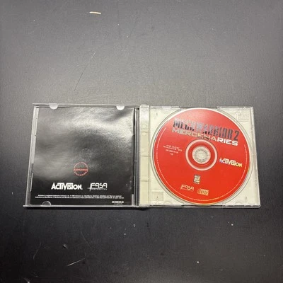 MechWarrior 2 Mercenaries Activision PC CD ROM MS-DOS Win 95 PC Juego 1996 Foto 1 de 4