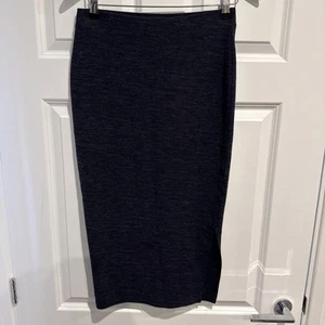 Marks And Spencer Women’s Navy Pencil Skirt Knee Length Size 10 - Picture 1 of 5