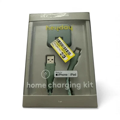 Cargador de Pared 2 Puertos 15W USB-C y 5W USB-A (con Iluminación de 6' a Cable USB-A) Foto 1 de 2