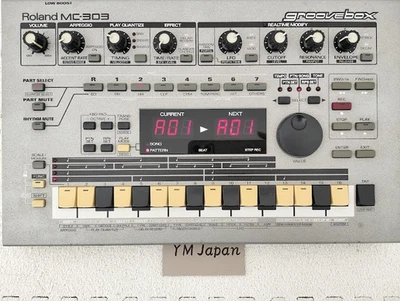 Roland MC-303 Groovebox Rhythm Machine Sequencer Mixer Music Sampler MC303 Japan - Image 1 of 4