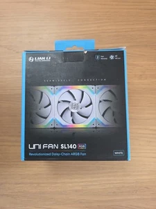 Lian Li Uni Fan SL140 Case per computer Ventilatore 14 cm Bianco 2 pz - Photo 1/3