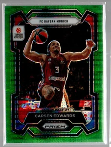 2023-24 Prizm Turkish Airlines EuroLeague Prizms Green Pulsar Carsen Edwards /25 - Picture 1 of 1