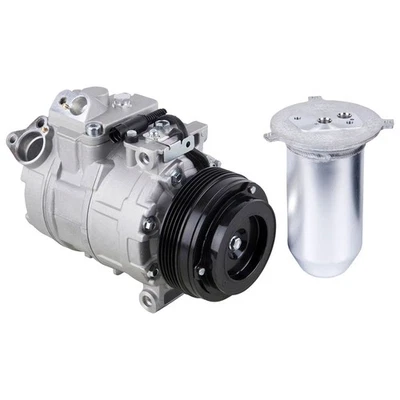 For BMW 528i 1998 AC Compressor w/ A/C Drier CSW - Image 1 of 3