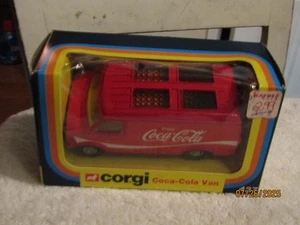 Vintage Corgi Coca Cola Chevrolet Van w Coke Load Diecast 437 NOS Great Britain - Picture 1 of 16