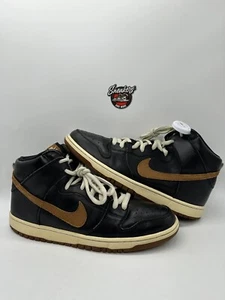 Nike Dunk High Pro SB Guinness Shoes Black Light British Tan 305050-020 Size 13 - Picture 1 of 6