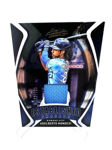 Parche hilos establecidos ADALBERTO MONDESI 2022 Absolute Panini 112/299 ET-AM - Imagen 1 de 2