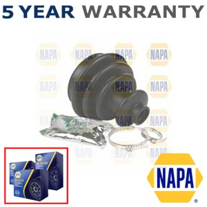 NAPA Front Rear Inner Outer CV Joint Boot Set Fits Ford Vauxhall #1 - Picture 1 of 2