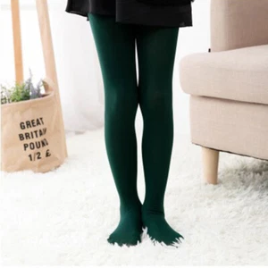 Girls Tights Plain Opaque 80 Denier Microfibre Age 2-12 Years-12 Various Colour' - Picture 1 of 29
