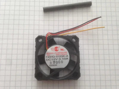 1Stk Lüfter von Micronel 12V 100mA 40x40x10mm - Bild 1 von 2