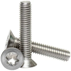 M2 M2.5 M3 A2 Stainless Steel Torx Countersunk Machine Screws Six Lobe DIN 965 - Picture 1 of 1