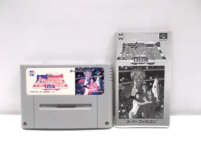 SNES -- JISSEN BASS FISHING in USA -- Can save! Super famicom. Japan game. 15347 - Image 1 of 4